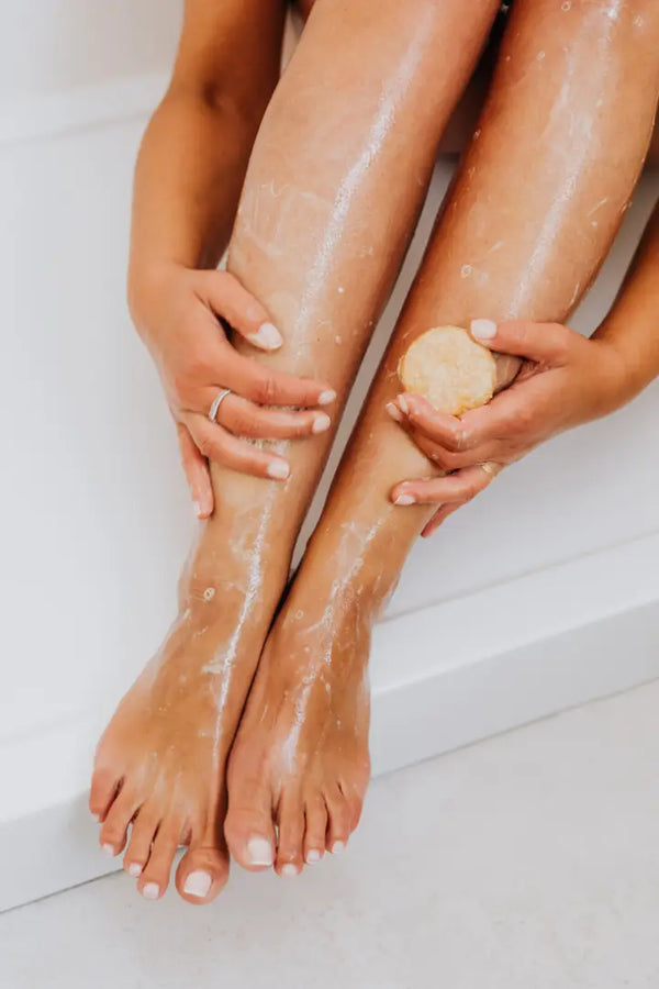 DIY Sweet & Salty Tropical Foot Scrub