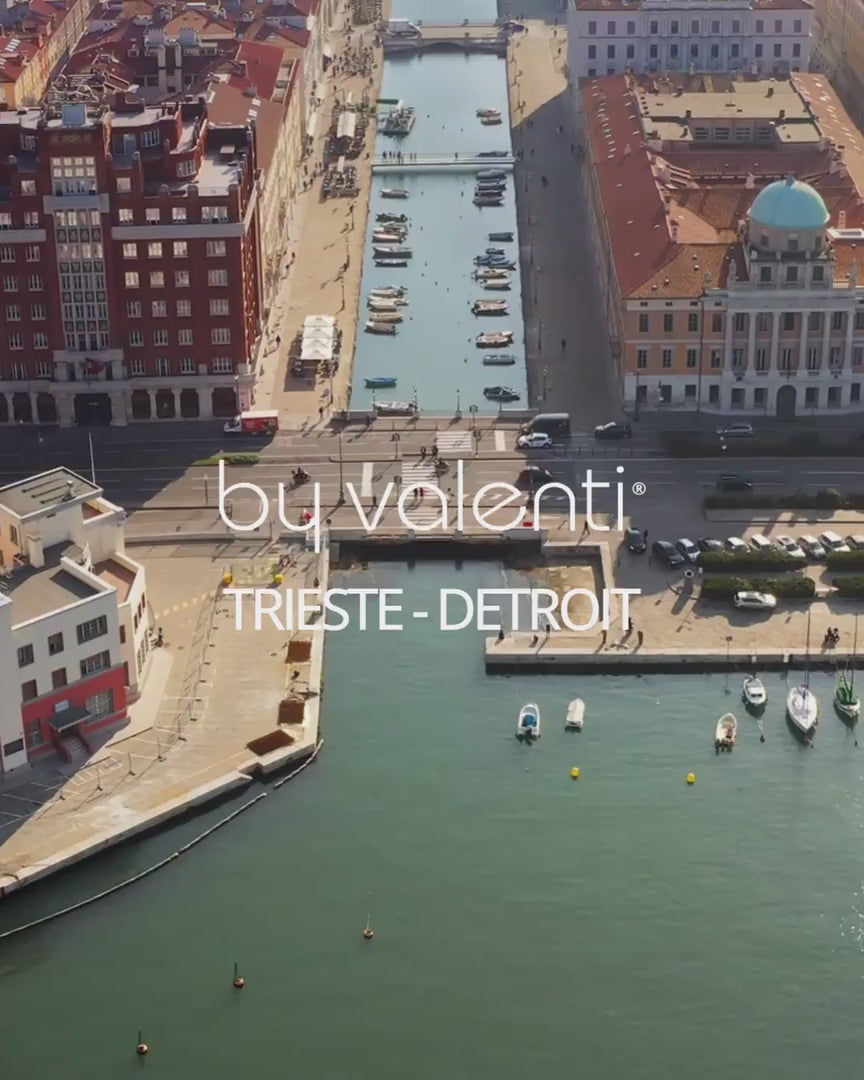 By Valenti Trieste aerial view of the canal 